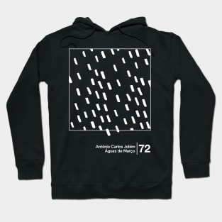 Antonio Carlos Jobim / Minimal Style Graphic Artwork Design Hoodie